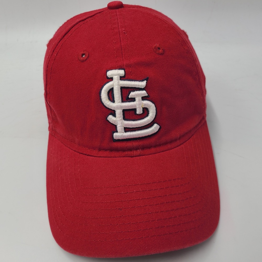 St Louis Cardinals Hat Strapback (Fits Small) New Era 9Twenty Red MLB Baseball